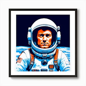 Nasa Astronaut Art Print