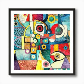 Abstract Painting 8 Art Print