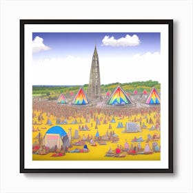 London Festival 1 Art Print