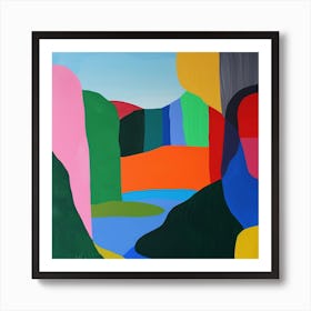 Abstract Travel Collection Finland 2 Art Print