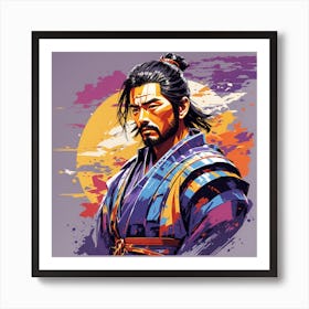 Samurai Warrior Art Print