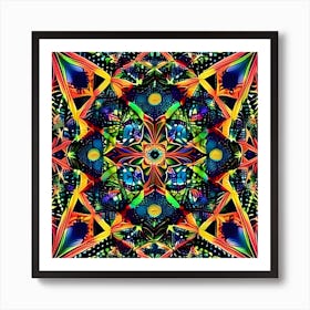 Psychedelic Art Art Print