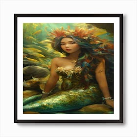 Mermaid 7 Art Print