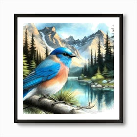 Wild Bird Artwork 24 Art Print