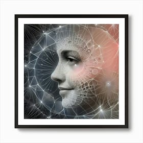 Face Of The Universe Art Print