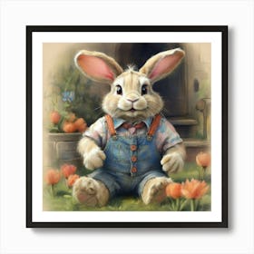 Easter Bunny 5 Art Print