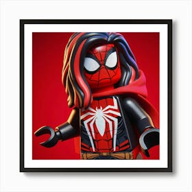 Lego Spider - Man 2 Art Print