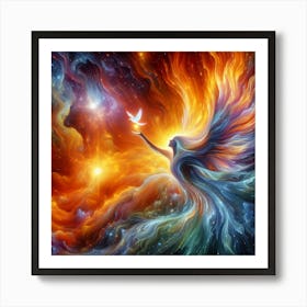 Angel Of Light Art Print