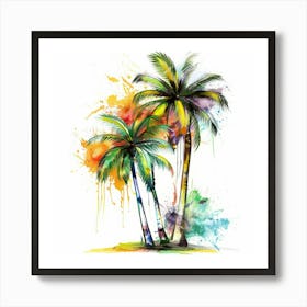 Palm Trees 35 Art Print