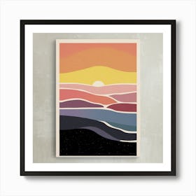 Sunset 8 Art Print