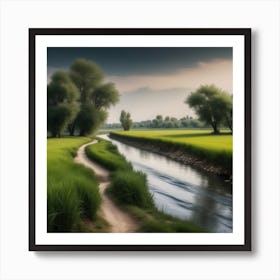 Landscape Stock Videos & Royalty-Free Footage 12 Art Print