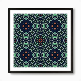 traditional mosaic 2 Art Print