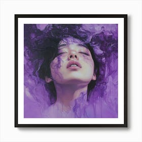 'Purple' Art Print