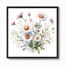 Daisies 2 Art Print