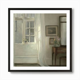 Room With A Window Art Print