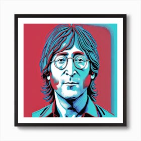 John Lennon The Musician Art Print