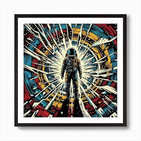 Space Odyssey 1 Art Print