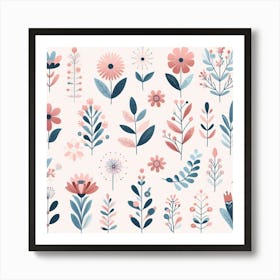 A charming Flowers 2 Art Print