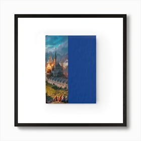 Harry Potter Castle Art Print