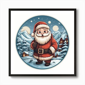 Santa Claus 36 Art Print