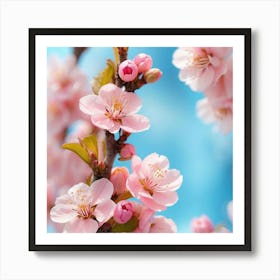 Cherry Blossoms 1 Art Print