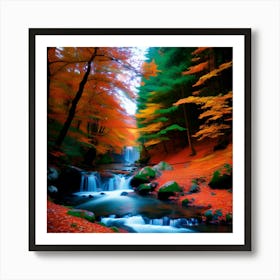 Autumn Forest 1 Art Print