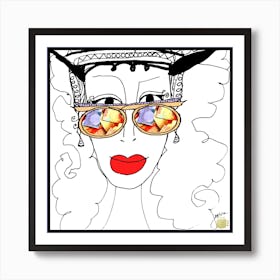 Queens In The Game Jessica Stockwell 8  by Jessica Stockwell Art Print