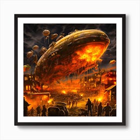 Zeppelin Art Print