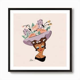 Miss Iris – Art Print Art Print