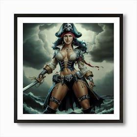 Pirates Of The Caribbean 23 Art Print