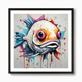 Fish Painting Art Print