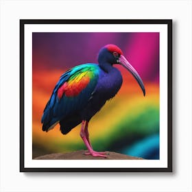 The Ibis Spectrum Art Print