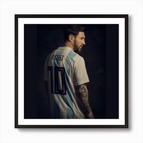 Lionel Messi Art Print