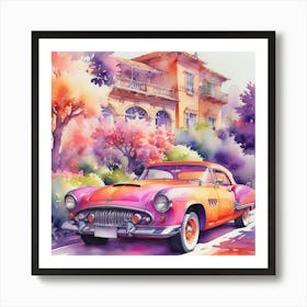 Car Art 260 Art Print