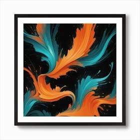 Abstract Painting 605 Art Print