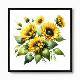 Sunflowers 2 Art Print