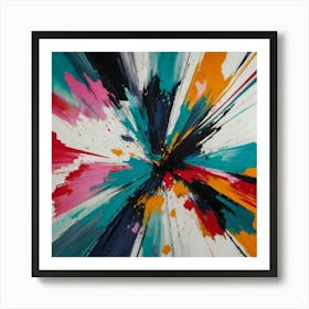 Abstract Painting 18 Poster