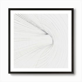 Abstract Swirling Lines Art Print