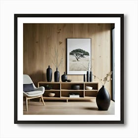 Modern Living Room 81 Art Print