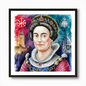 Queen Elizabeth I 19 Art Print