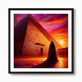 Egyptian Art Art Print