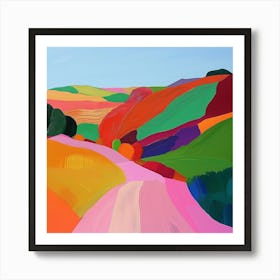 Abstract Park Collection Hampstead Heath London 5 Art Print