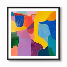 Modern Abstract Collection 50 Art Print