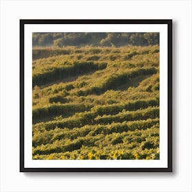 Vineyards In The Vineyard Art Print