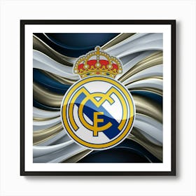 Real Madrid CF Logo Wall Art 26 Art Print