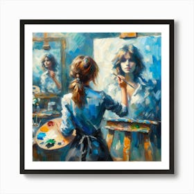 Odessa Artist Art Print