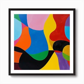Modern Abstract Collection 42 Art Print