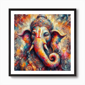 Ganesha 25 Art Print