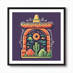 Mexican Sombrero 5 Art Print