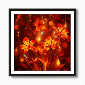 Beautiful Flowers 4 Art Print